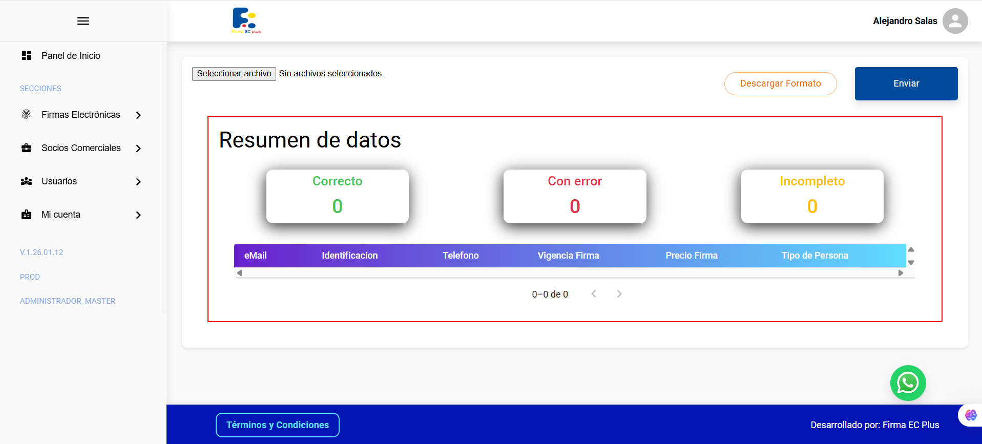 Carga Masiva